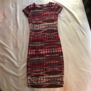Red Body-con Dress